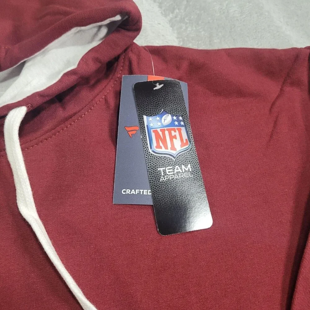 Arizona Cardinals Sweatshirt Mens XL Tall Red NFL Football Fanatics Pullover